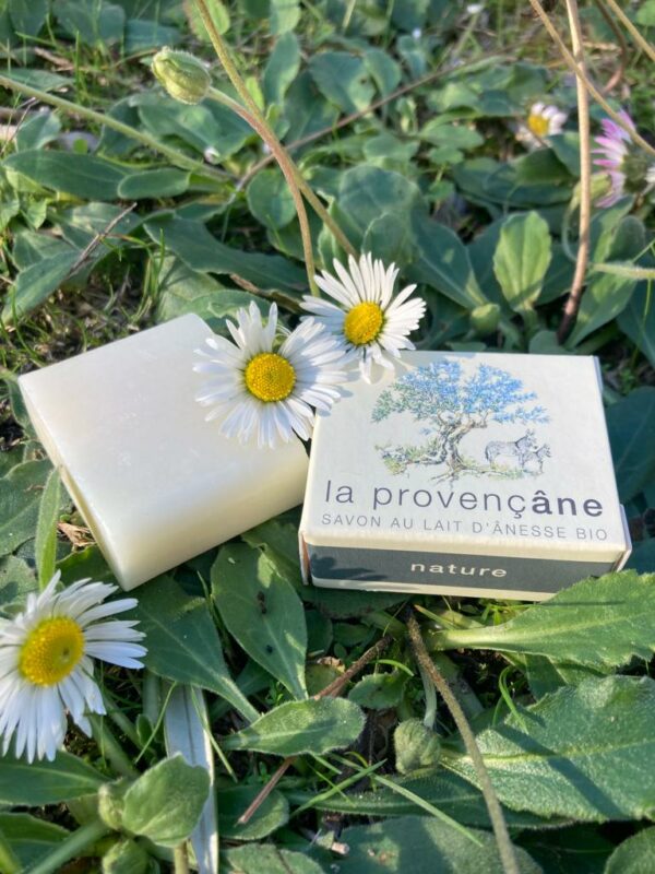Savon au lait d'ânesse biologique 25 g Nature